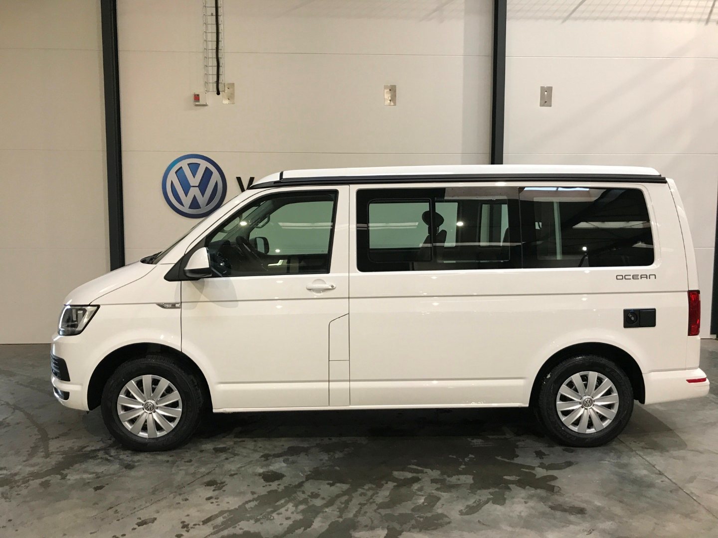 Hvid VW California fra 2019
