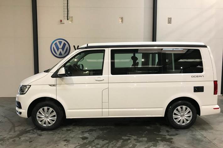 Hvid VW California fra 2019