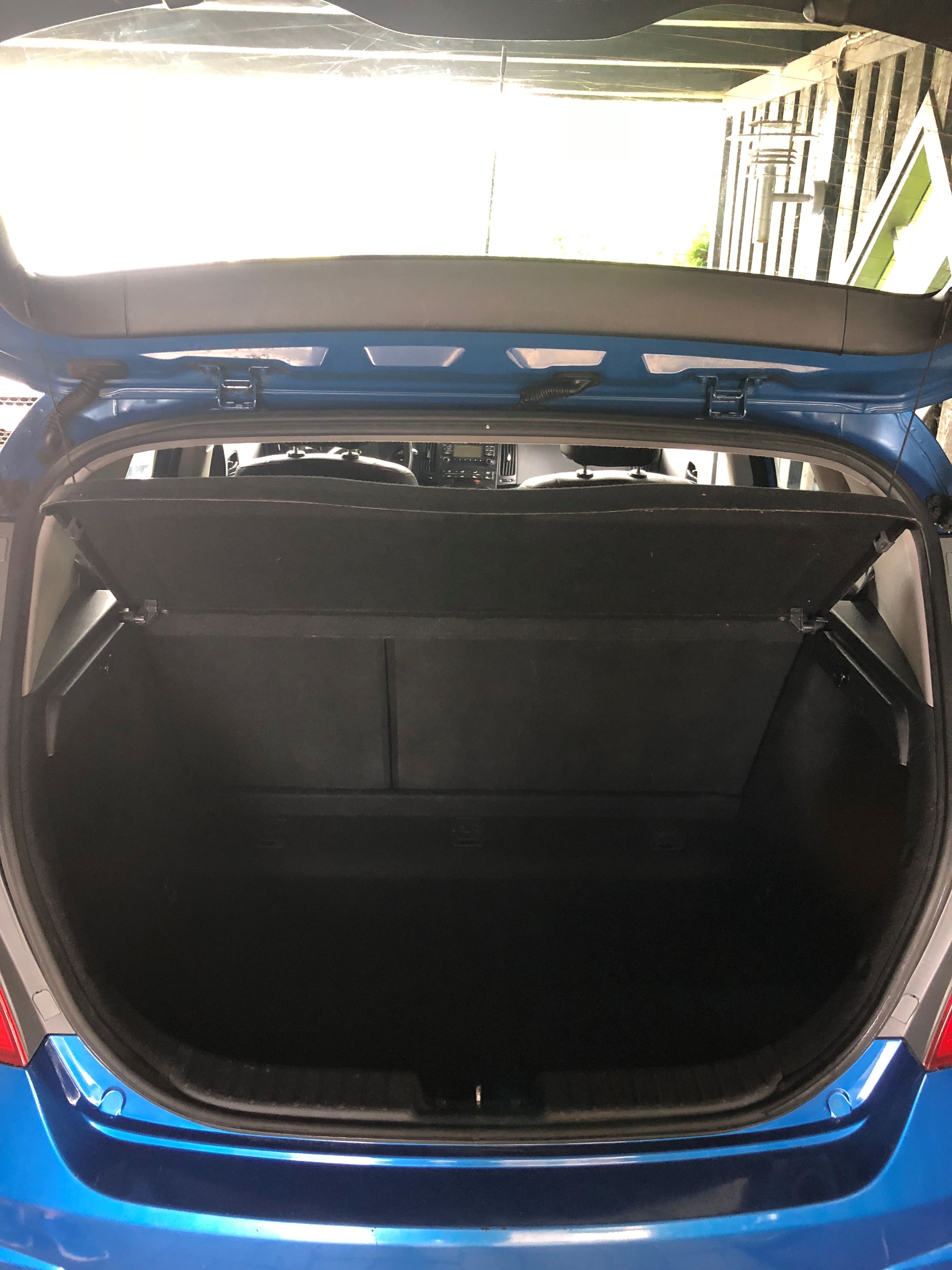 Blå Hyundai i30 fra 2007