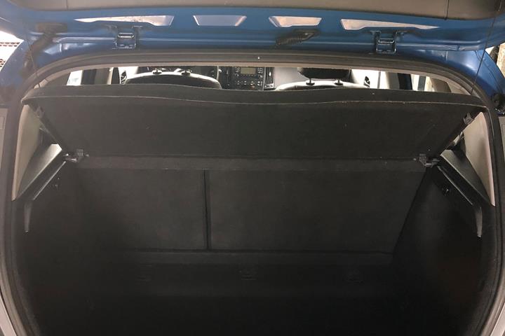 Blå Hyundai i30 fra 2007
