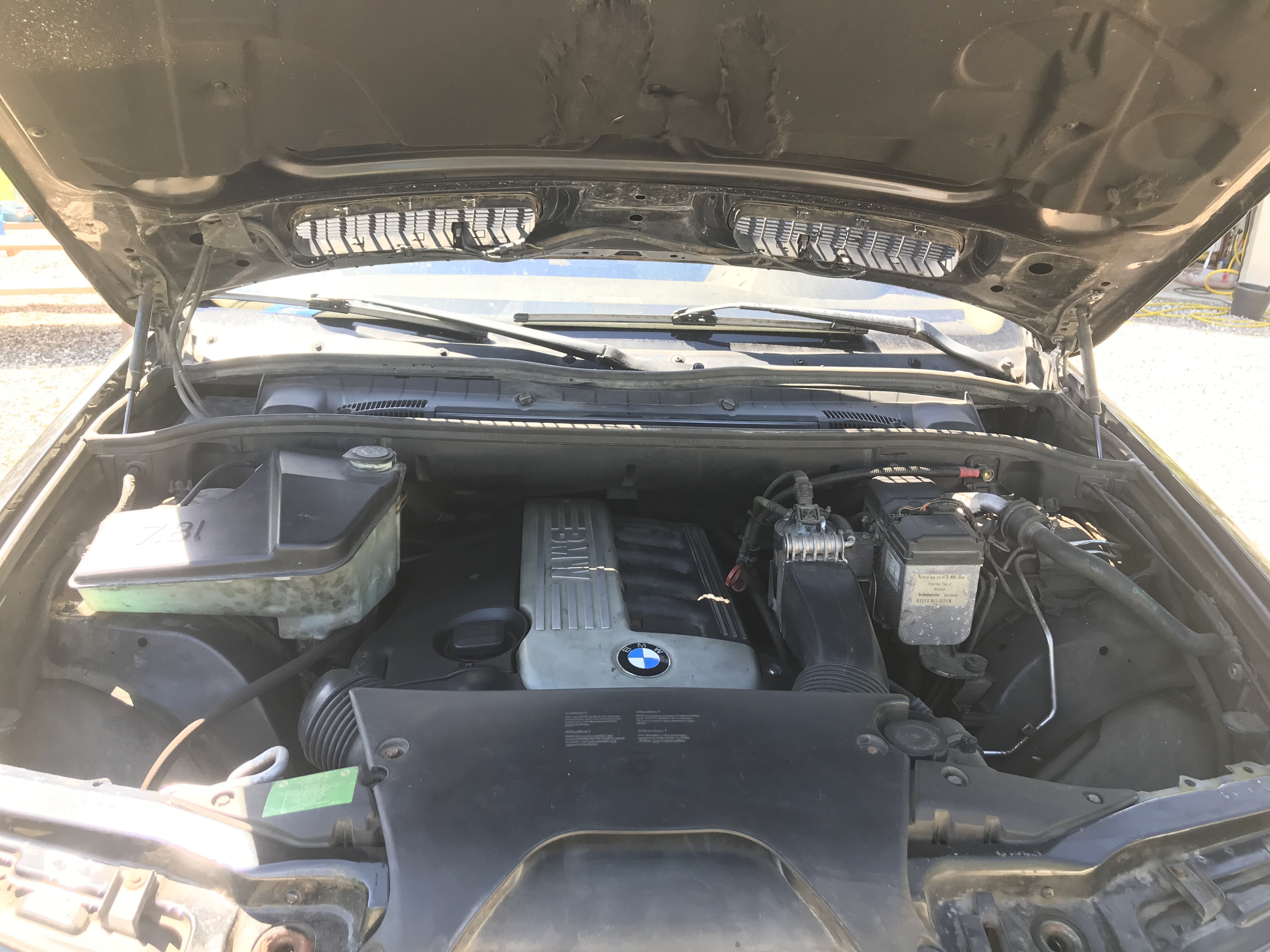 Sort BMW X5 fra 2002