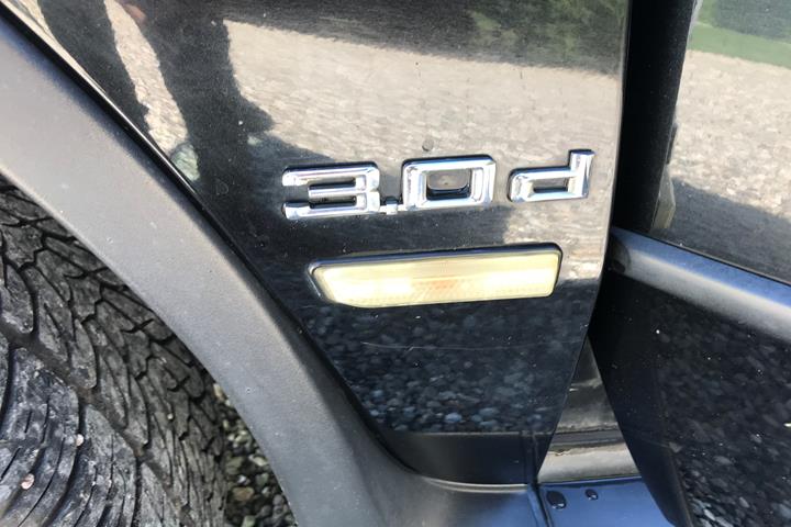 Sort BMW X5 fra 2002