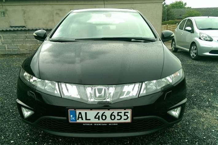 Sort Honda Civic fra 2007