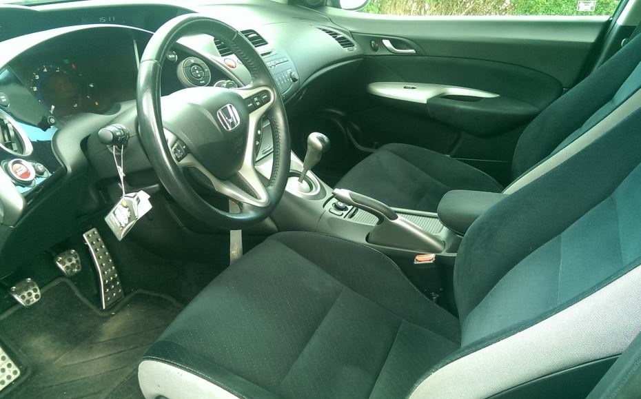 Sort Honda Civic fra 2007