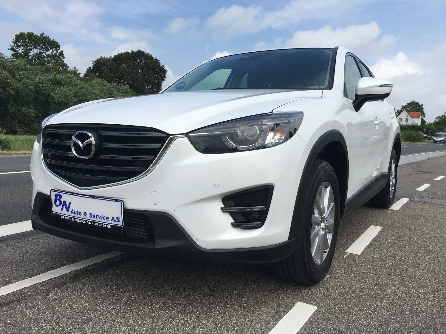 Grå Mazda CX-5 fra 2017