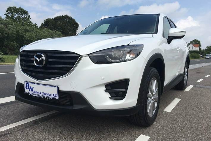 Grå Mazda CX-5 fra 2017