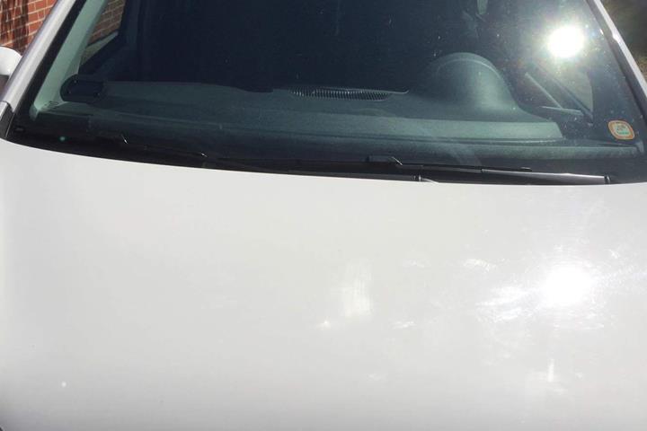 Hvid Skoda Citigo fra 2014