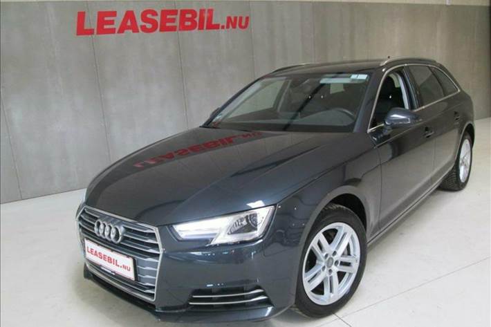 Grå Audi A4 fra 2018