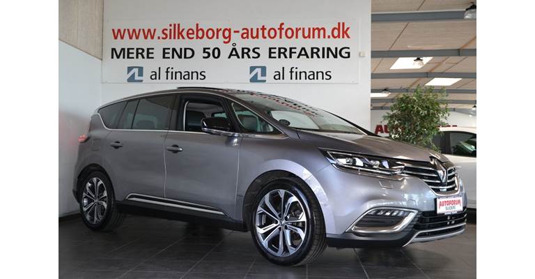 Renault Espace ENERGY TCe 225 Initiale Paris EDC (Årgang 07/2017 - 08/2018)