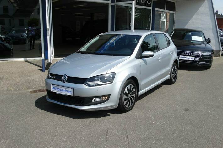 Grå VW Polo fra 2016