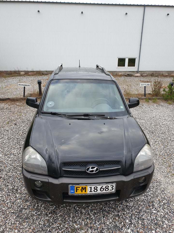 Sort Hyundai Tucson fra 2004