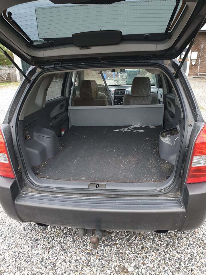 Sort Hyundai Tucson fra 2004