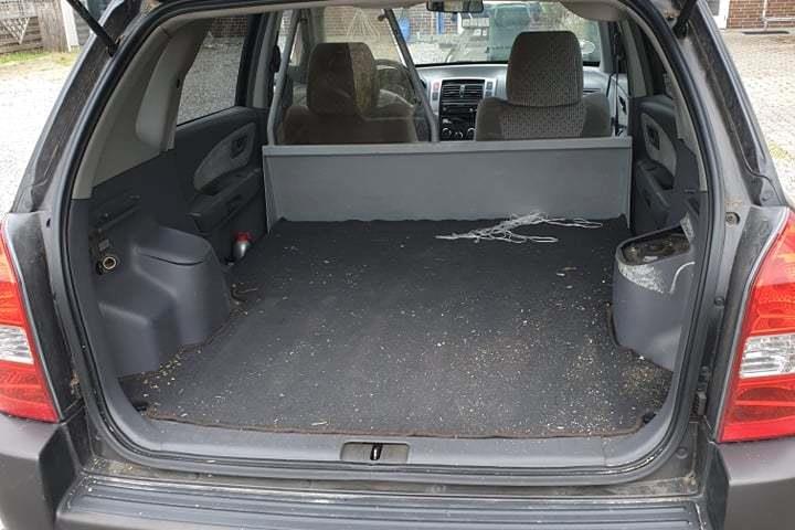 Sort Hyundai Tucson fra 2004