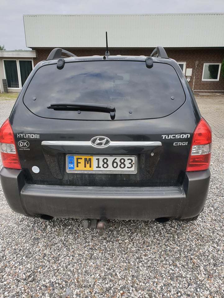 Sort Hyundai Tucson fra 2004