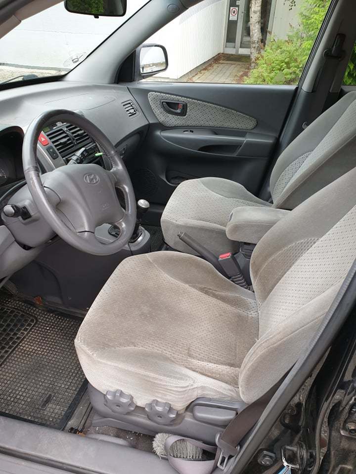Sort Hyundai Tucson fra 2004
