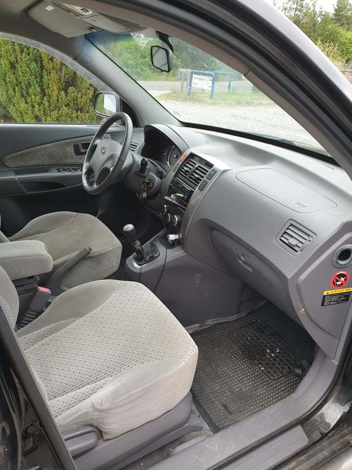 Sort Hyundai Tucson fra 2004