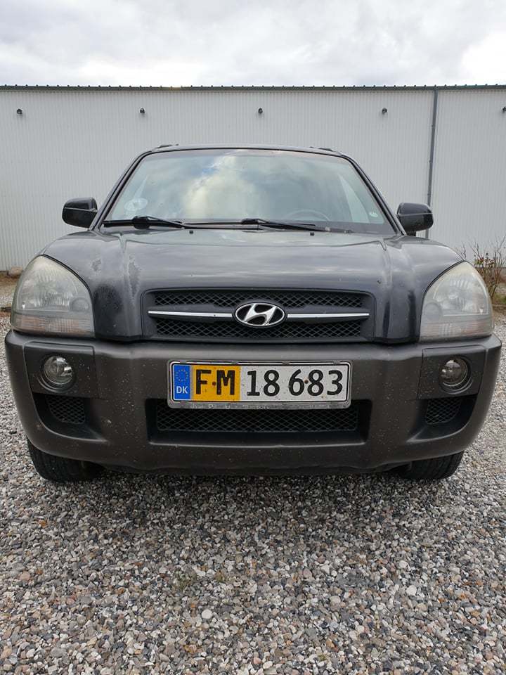 Sort Hyundai Tucson fra 2004