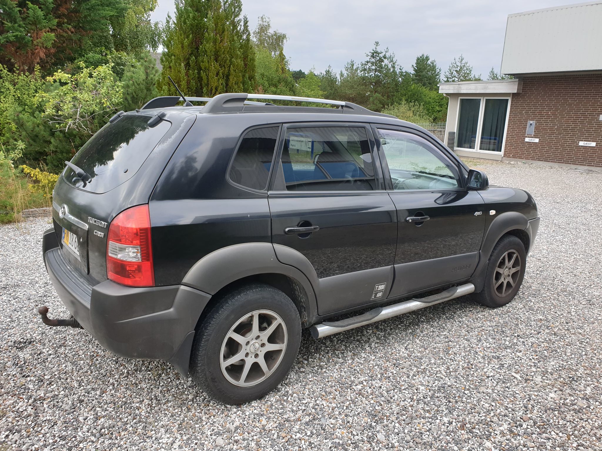 Sort Hyundai Tucson fra 2004