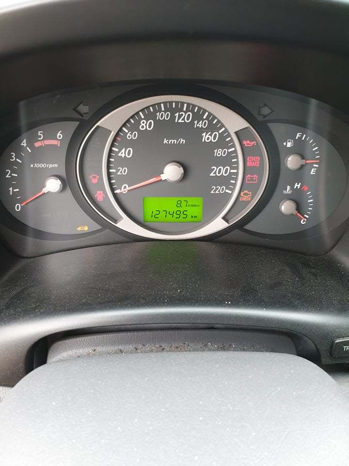 Sort Hyundai Tucson fra 2004