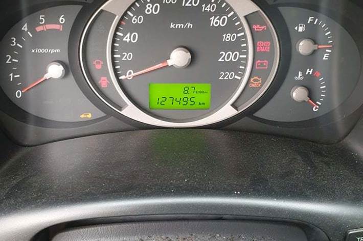 Sort Hyundai Tucson fra 2004