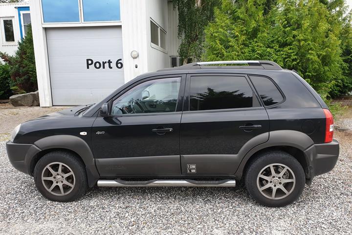 Sort Hyundai Tucson fra 2004