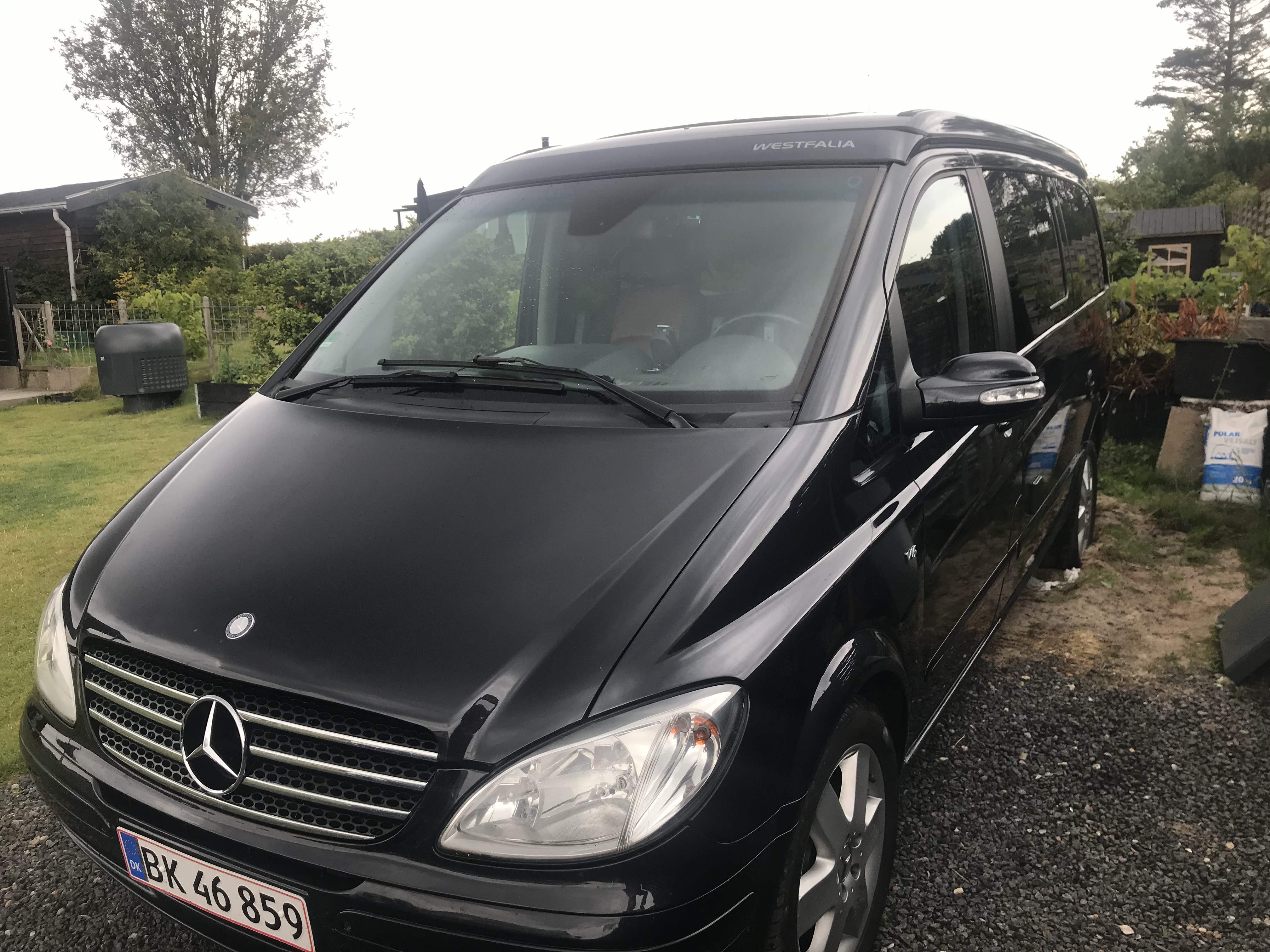 Sort Mercedes Viano fra 2007