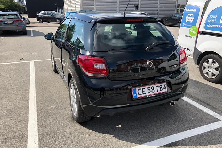 Sort DS DS 3 fra 2018