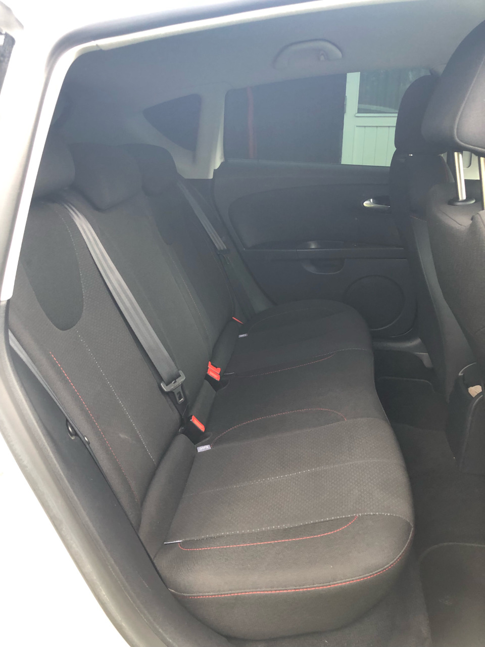 Hvid Seat Leon fra 2011