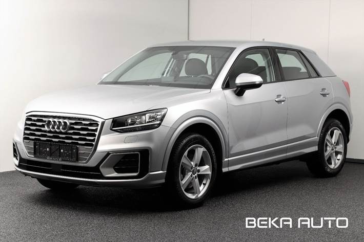 Grå Audi Q2 fra 2018