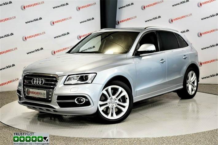 Grå Audi SQ5 fra 2015