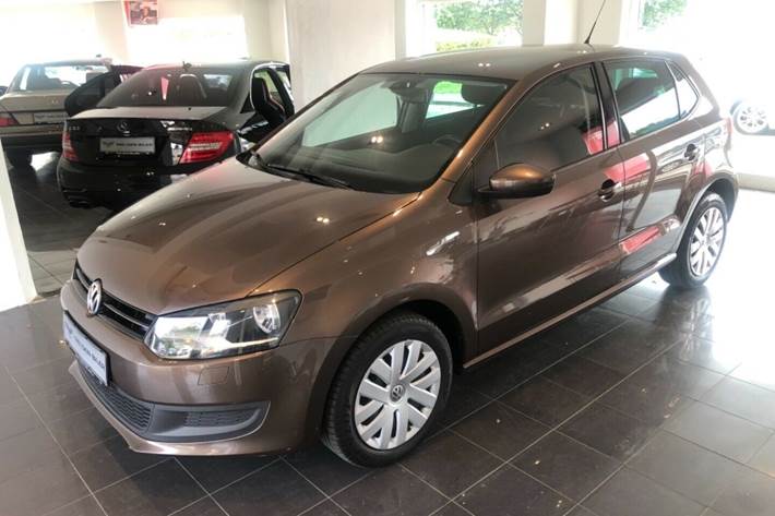 Brun VW Polo fra 2014