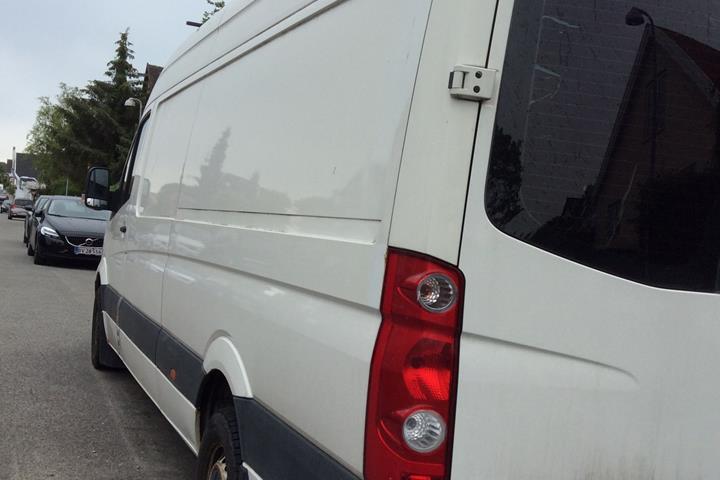 Hvid VW Crafter fra 2007
