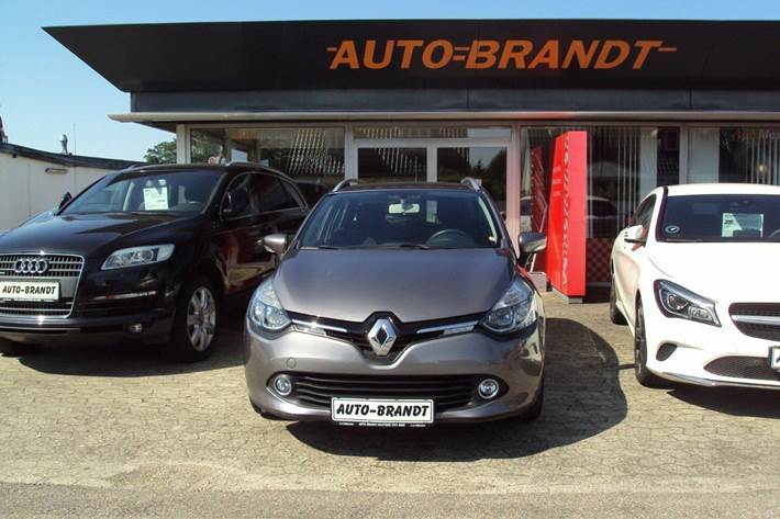 Grå Renault Clio IV fra 2014