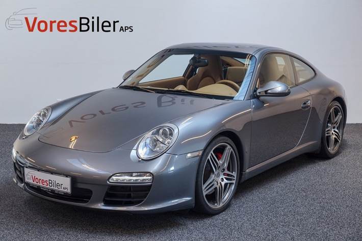 Grå Porsche 911 Carrera S fra 2009