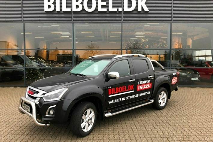 Grå Isuzu D-Max fra 2019