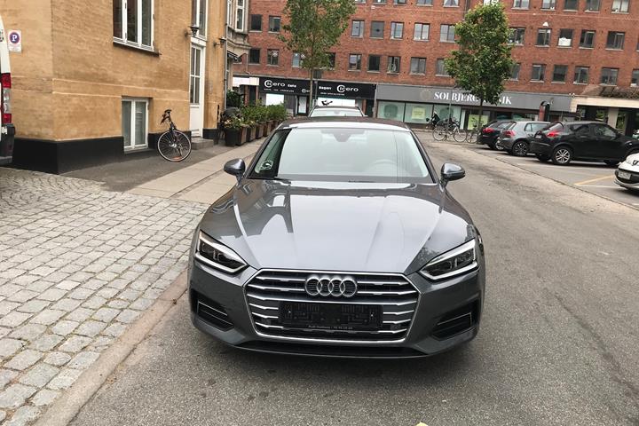 Grå Audi A5 Sportback fra 2018