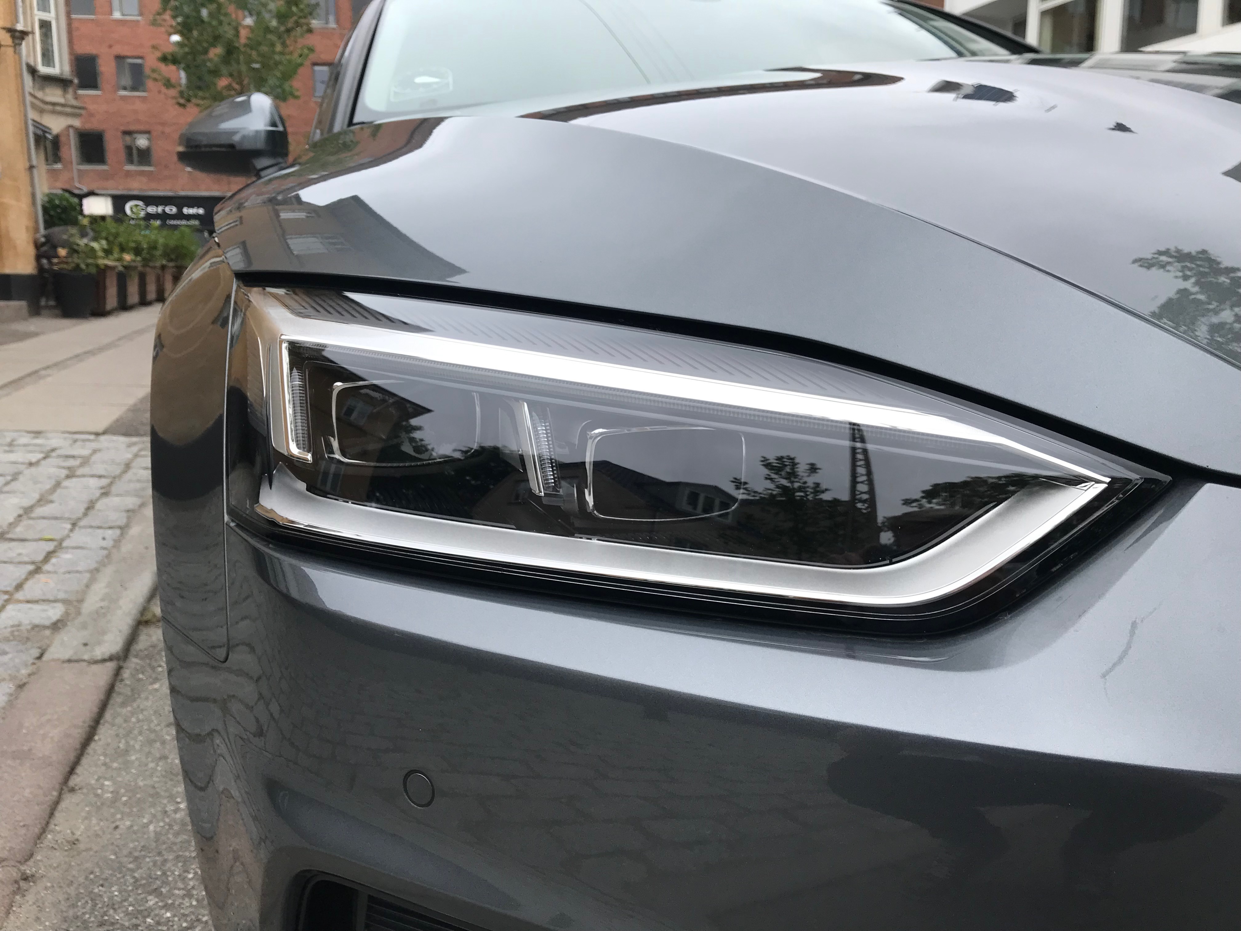 Grå Audi A5 Sportback fra 2018