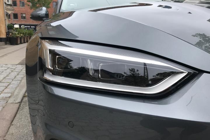 Grå Audi A5 Sportback fra 2018