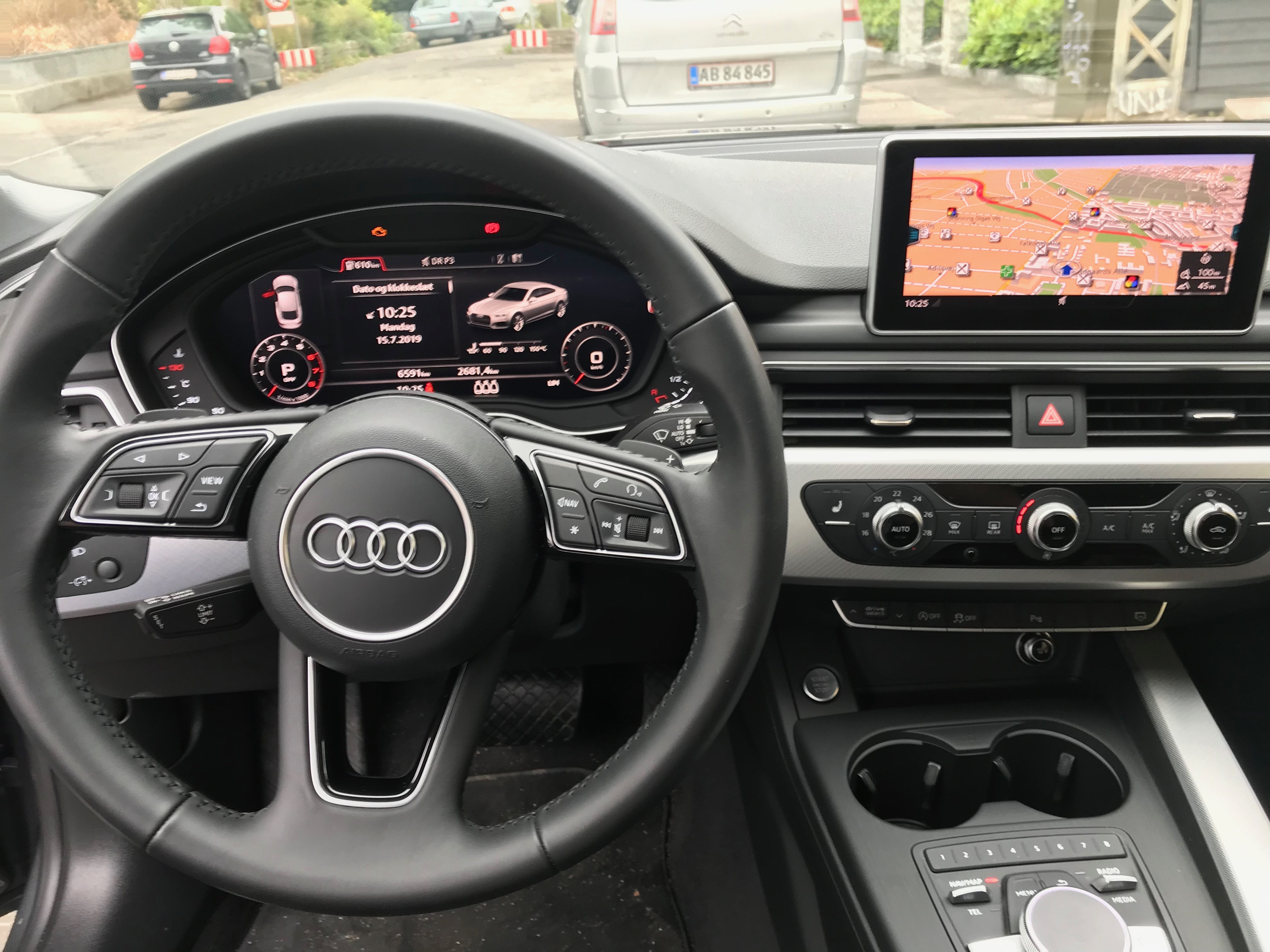 Grå Audi A5 Sportback fra 2018