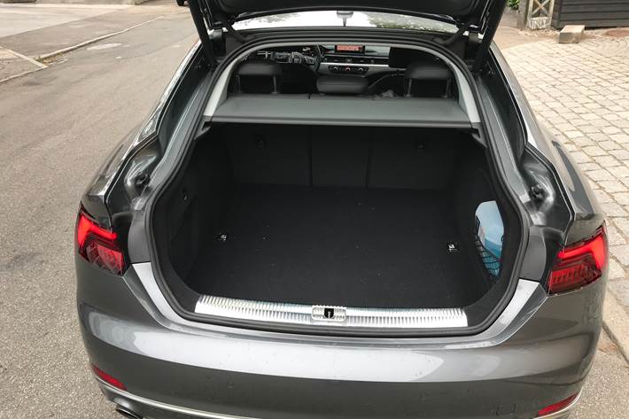 Grå Audi A5 Sportback fra 2018