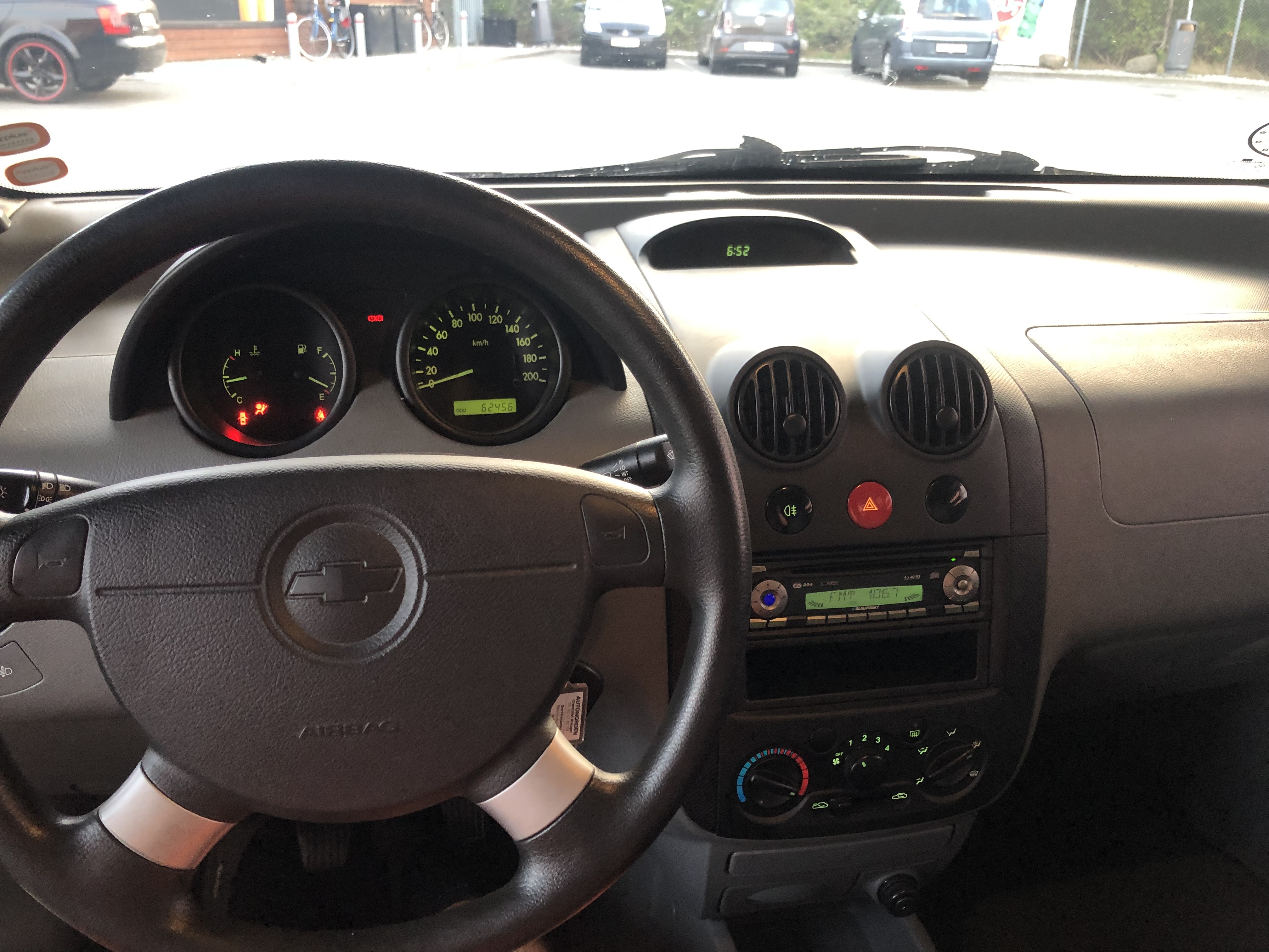 Sølv Chevrolet Kalos fra 2005