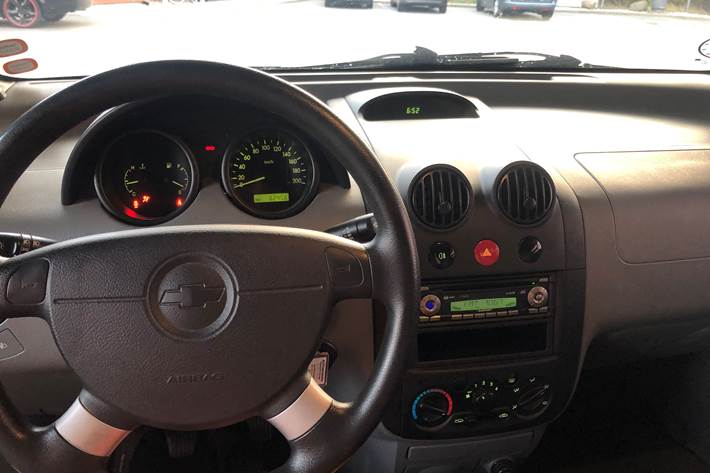 Sølv Chevrolet Kalos fra 2005