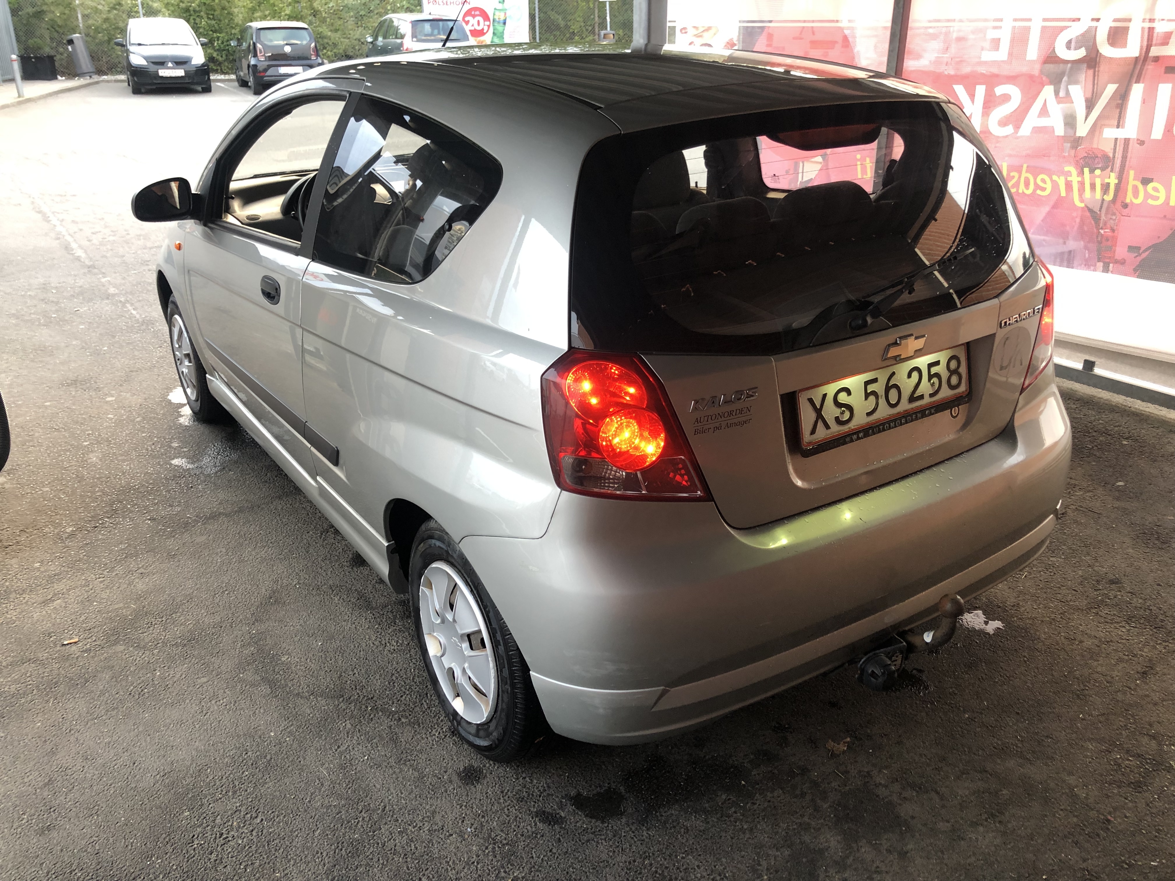Sølv Chevrolet Kalos fra 2005