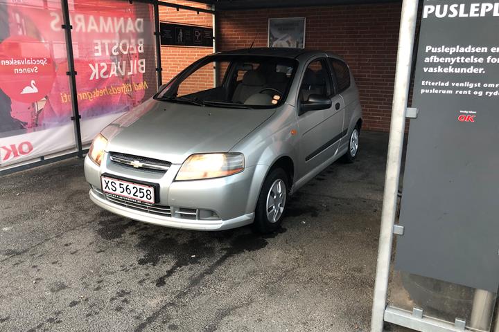 Sølv Chevrolet Kalos fra 2005