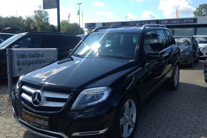 Grå Mercedes GLK220 fra 2015