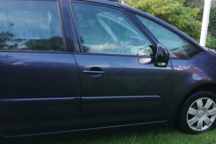 Blå Citroën C1 fra 2007