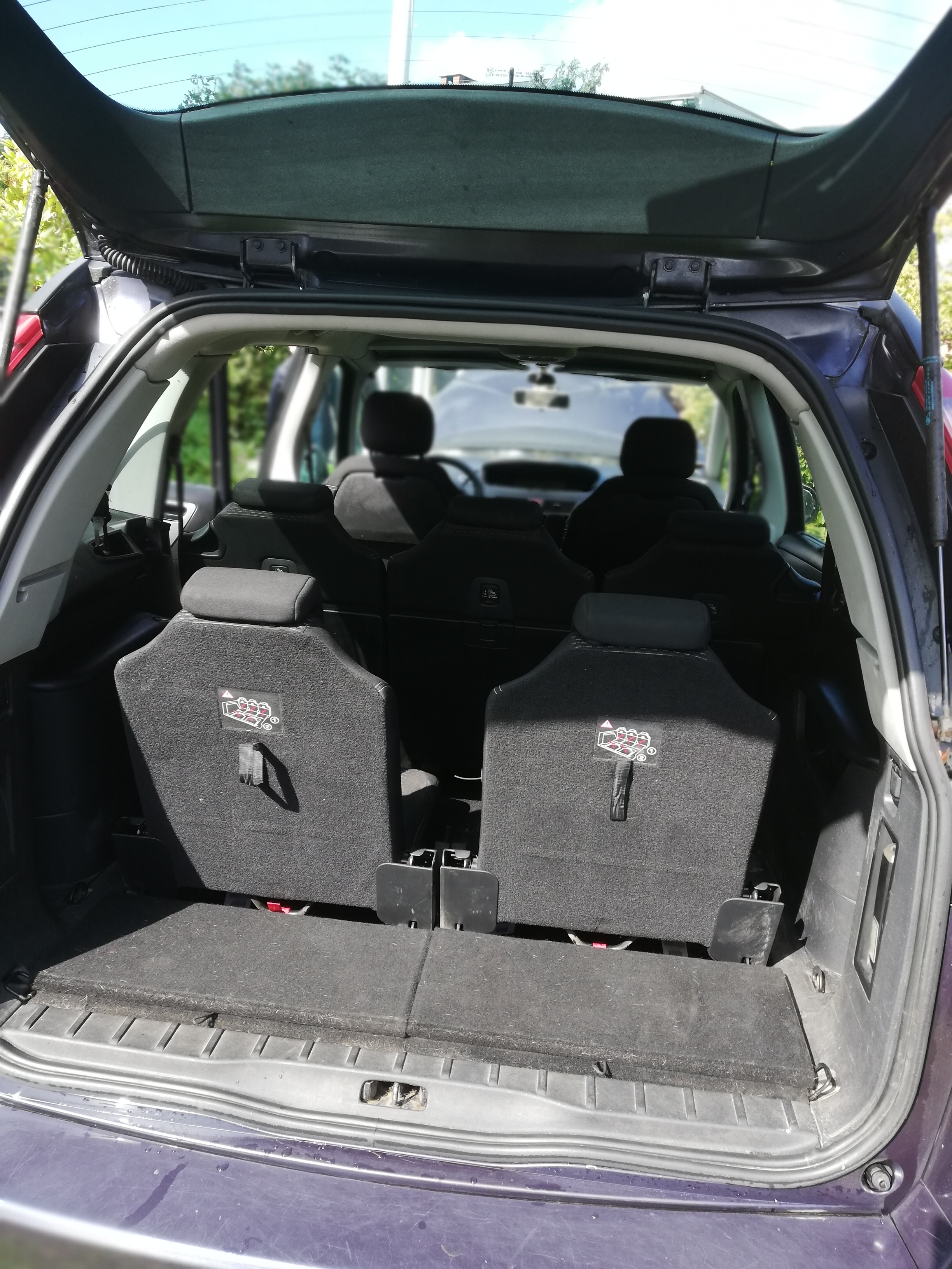 Blå Citroën C1 fra 2007