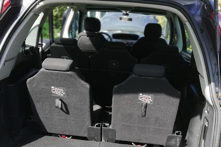 Blå Citroën C1 fra 2007