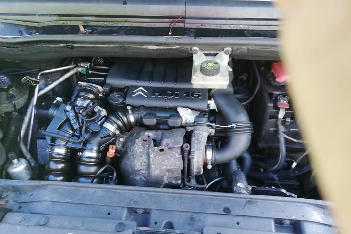 Blå Citroën C1 fra 2007
