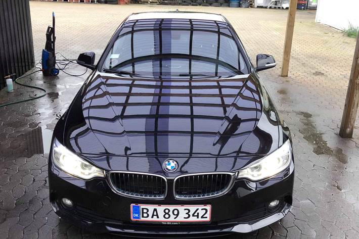 Sort BMW 420d fra 2014